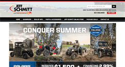 Desktop Screenshot of jeffschmittlawnandmotorsports.com